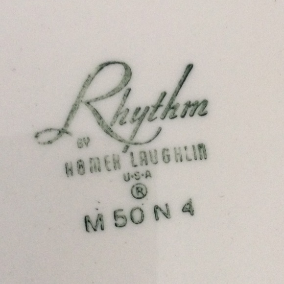 Rhythm Plate by Homer Laughlin - Picture 4 of 5